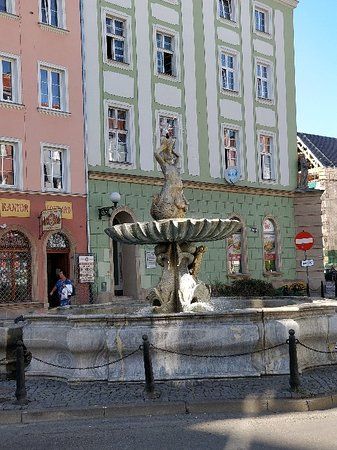 Fontanna Trytona w Nysie